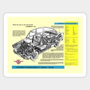 DAF 600 - brochure cutaway Magnet